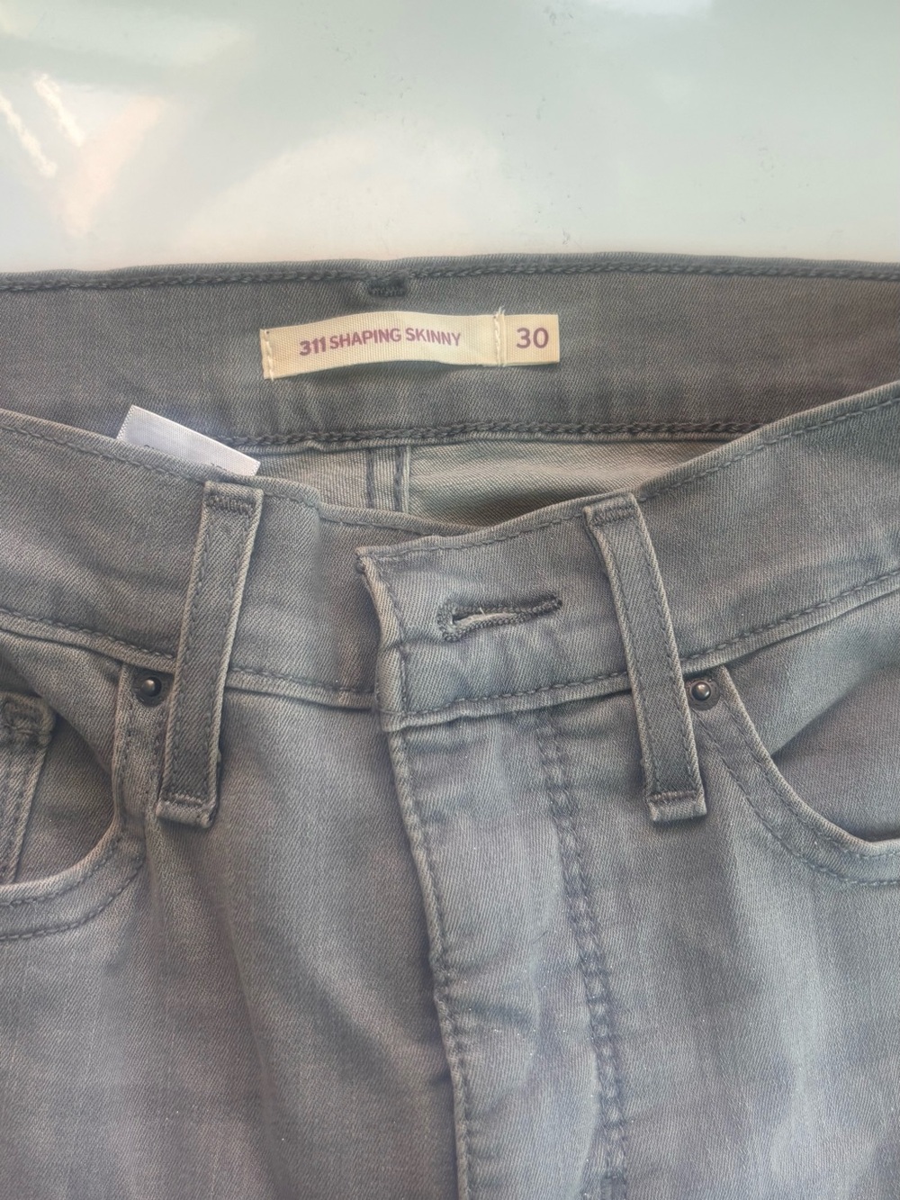 Levi's 311 Shaping Skinny Jeans in Faded Gray